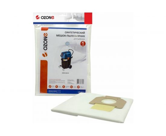 Мешок-пылесборник синтетический turbo для профессиональных пылесосов до 55 литров OZONE XT-411 – изображение 2
