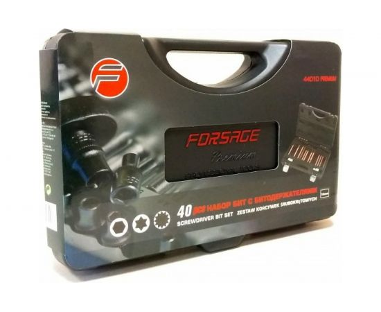 Набор бит с битодержателями ""Premium"", 40 предметов Forsage F-4401D – изображение 2