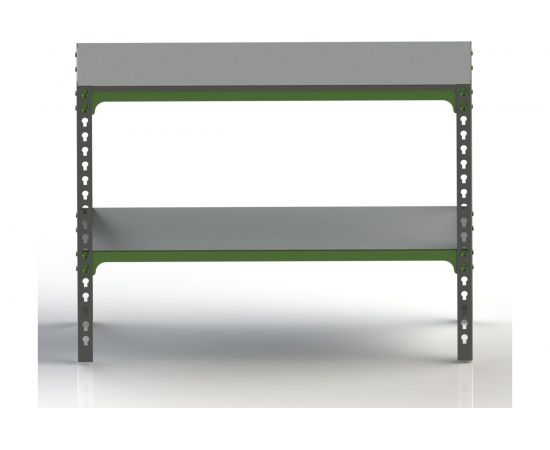 Стол-верстак 950x1000x600 (одна полка) SVPI951060 – изображение 2