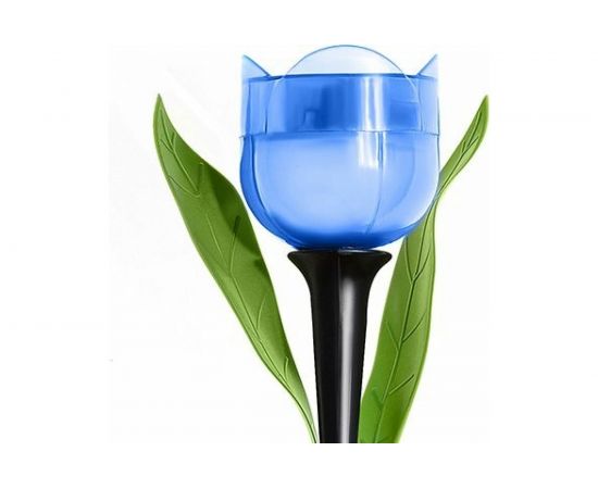 Садовый светильник Uniel на солнечной батарее "Синий тюльпан" USL-C-454/PT305 BLUE TULIP UL-00004279 – изображение 2