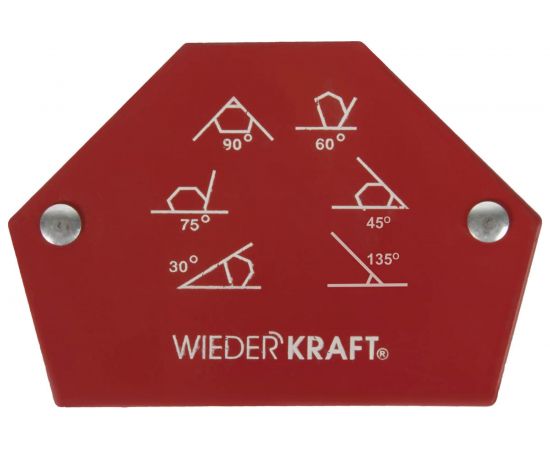 Магнит сварочный 30, 45, 60, 70, 90, 135 градусов, 25Lbs WIEDERKRAFT WDK-65025 – изображение 2