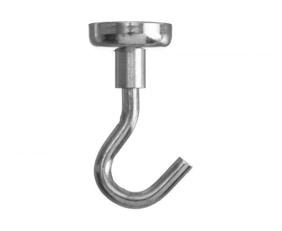 Магнит неодимовый с крючком для авто Cartage d 16 мм, сцепление 7 кг 5180111 – изображение 2