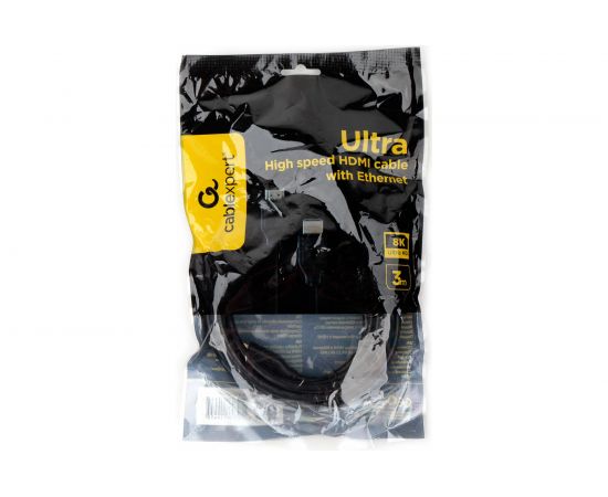 Кабель HDMI Cablexpert 3м, v2.1, 8K, 19M/19M, черный, пакет CC-HDMI8K-3M – изображение 2