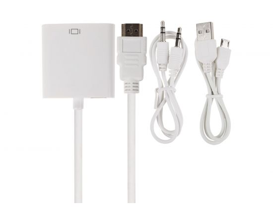 Переходник REXANT HDMI - VGA с аудио 3, 5мм с питанием 17-6934 – изображение 2