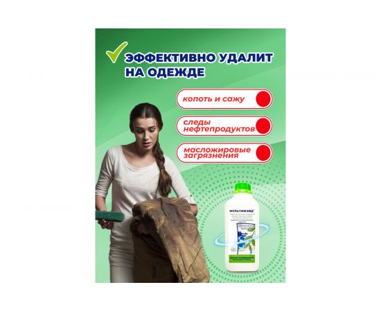 Универсальное чистящее средство МУЛЬТИМЭЙД концентрат, щелочное, евро, 1 л 4607002302505 – изображение 3