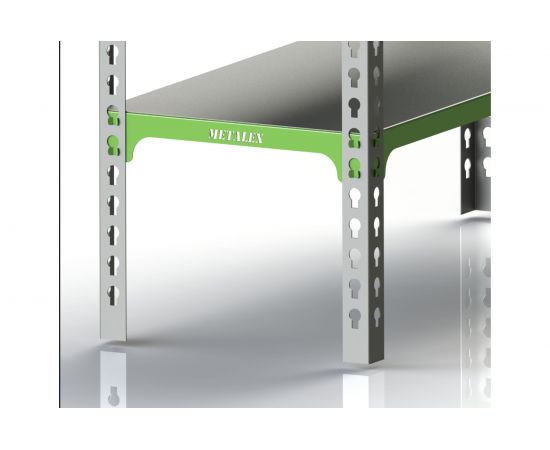 Стол-верстак 950x1000x600 (одна полка) SVPI951060 – изображение 3