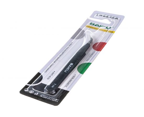 Загнутый пинцет BAKU BK-7-SA черный 755253 – изображение 3