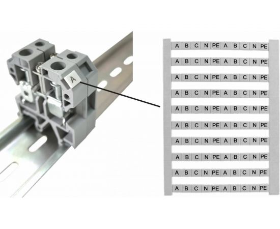 Маркеры для ЗНИ (JXB) STEKKER с нумерацией 1-10 (DIY упаковка 10 шт) LD556-2 39658 – изображение 3
