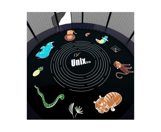 Батут UNIXline SUPREME GAME 10 ft blue TRUSUG10BL – изображение 3