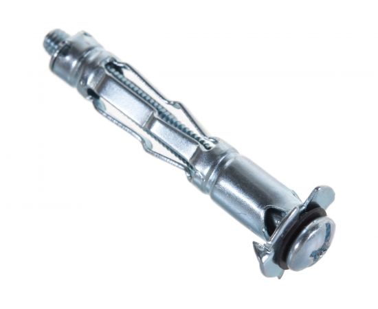 Дюбель Молли для пустотелых конструкций Метизный двор Molly M4x38/16, 100 шт. 4690441003058 – изображение 4