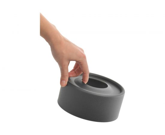 Настольный биокамин BRADEX ROUND 16x16x15 см, из металла, стекла TD 0748 – изображение 4