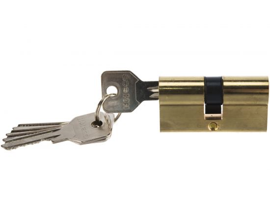 Цилиндровый механизм НОРА-М ЕСО Z Л-60 30-30 латунь 15202 – изображение 4