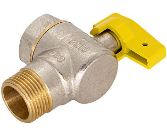 Шаровой угловой кран для газа СТМ ГАЗ 3/4"", г/ш, бабочка CGLFMB34 – изображение 4