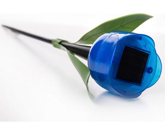Садовый светильник Uniel на солнечной батарее "Синий тюльпан" USL-C-454/PT305 BLUE TULIP UL-00004279 – изображение 5