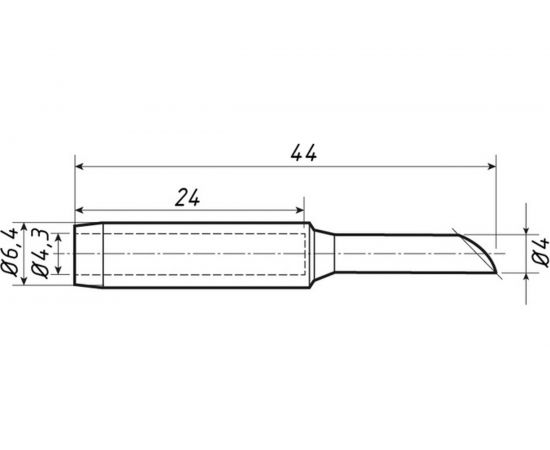 Жало для паяльника серии 900М 4.3 мм, тип скошенный большой 4.0 мм REXANT 12-9725 – изображение 8