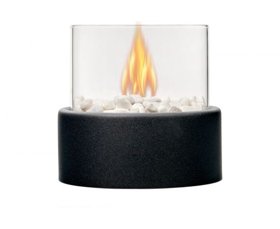 Настольный биокамин BRADEX ROUND 16x16x15 см, из металла, стекла TD 0748 – изображение 10