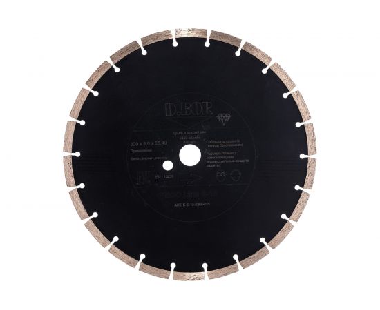 Диск алмазный ECO Line S-10 (300x3x25.4 мм) D.BOR E-S-10-0300-025 