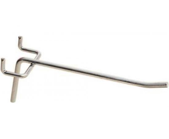 Одинарный крючок на перфорацию ООО ТД Ижпромсервис длина 150 мм, диаметр 5 мм, шаг 50 мм, 10 шт. НФ-00002436 