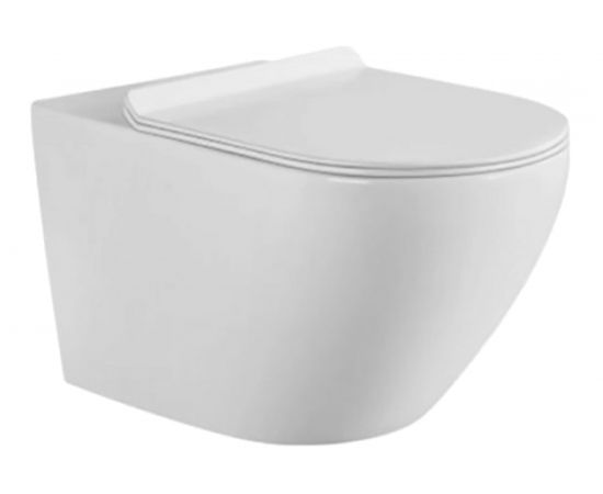 Aquanet Cetus W Short Унитаз с сидением подвесной с Rimless 00249710 