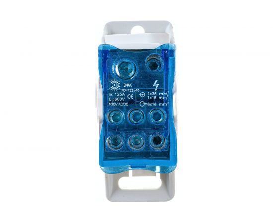 Распределительный блок на DIN-рейку ЭРА NO-122-40 РБД-125А Б0051114 