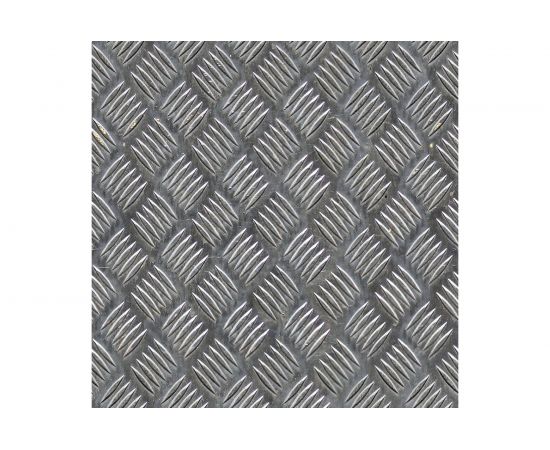 Алюминиевый рифленый лист ЛУКА Квинтет 300х600х1,5 мм, 5 шт./уп. без покрытия УТ000028679 