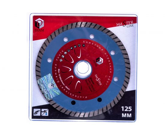 Диск алмазный Турбо Master по бетону (125х22.2 мм) DIAM 000159 