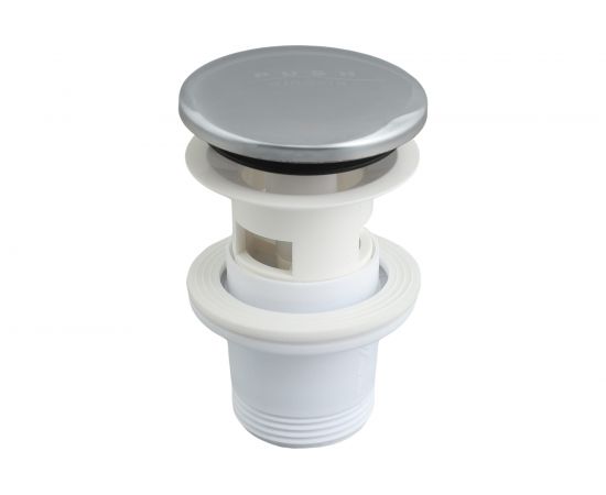Донный клапан для раковины Wirquin КЛИК КЛАК с отверстием для перелива 30717648 