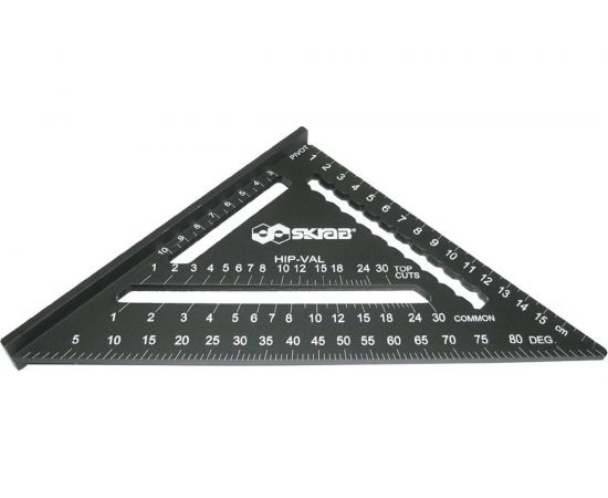 Столярный угольник Свенсона SKRAB 175 мм, AL, метрический 40337 