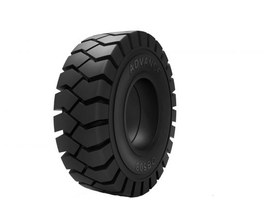 Шина цельнолитая с буртом Advance 18x7-8/4.33 (OB503) Easi-Fit 