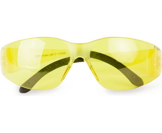 Защитные очки открытого типа Jeta Safety янтарные линзы из поликарбоната, JSG511-Y – изображение 2