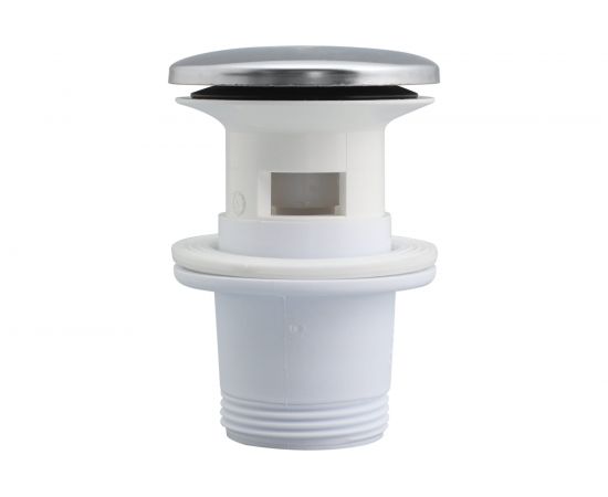 Донный клапан для раковины Wirquin КЛИК КЛАК с отверстием для перелива 30717648 – изображение 2