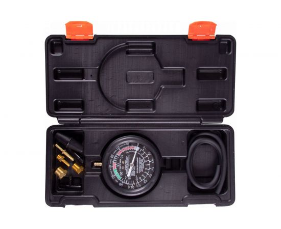 Вакуумметр AFFIX от -1 до 1 бар, комплект адаптеров, кейс, 5 предметов AF12030003C – изображение 2