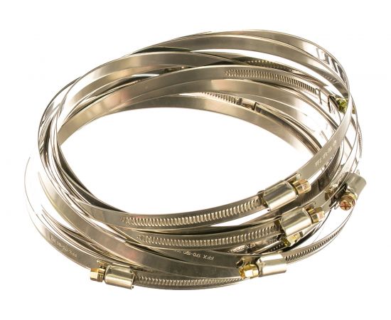 Червячный хомут FORTISFLEX PL-12/W2 170-190 мм 69027 – изображение 2