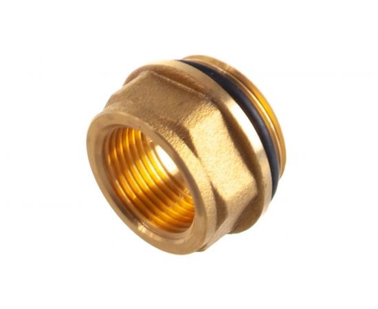 Латунный переходник с уплотнением FAR 1" x 3/4" FK 4199 134 – изображение 2