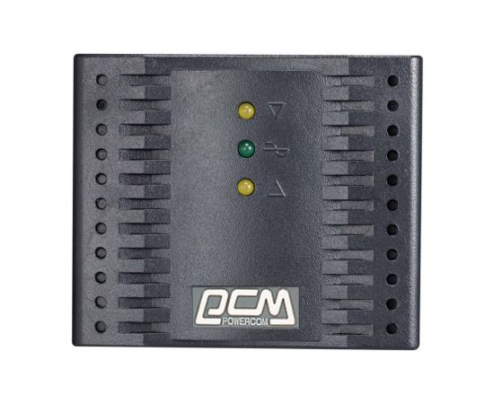 Стабилизатор напряжения Powercom черный TCA-2000 BL – изображение 2