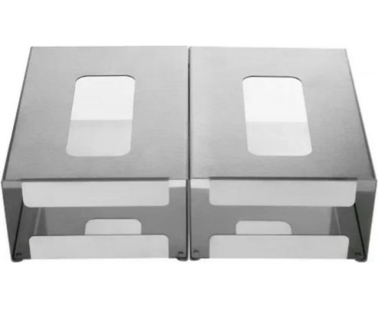 Двухсекционный диспенсер для перчаток ООО ЦЕНТР ПИЩЕВОГО ОБОРУДОВАНИЯ D-002 – изображение 2