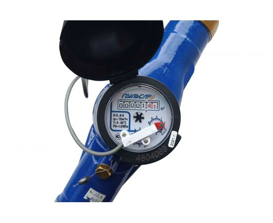 Многоструйный счетчик х/в Пульсар М Ду40; Qn=10м3/час; L=300мм; имп. выход (присоед.) Н00003407 – изображение 2