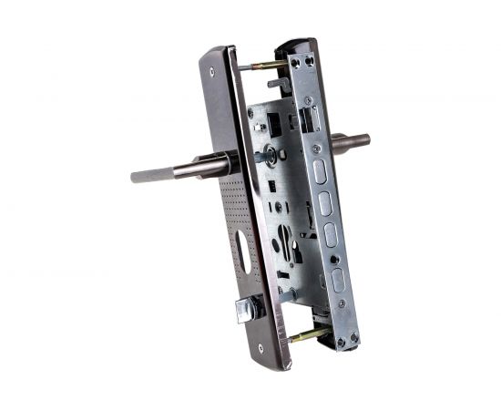 Врезной замок НОРА-М N200 108 правый, мат. никель 16414 – изображение 2