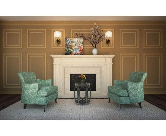 Потолочный плинтус Cosca 152-5 интерьерный багет, 85 мм, ясень золотистый СПБ016605 – изображение 2