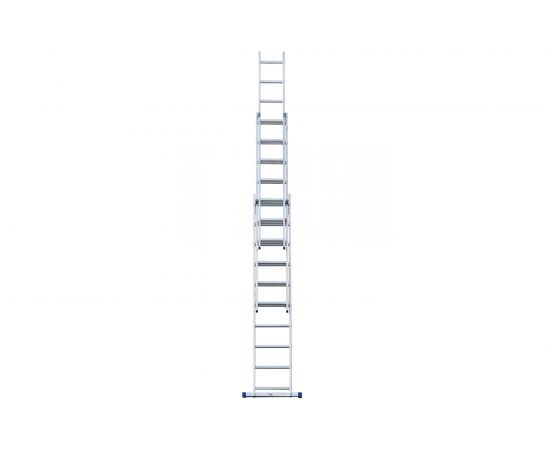 SMARTY Трёхсекционная алюминиевая лестница 3х10 SN011-310 – изображение 2