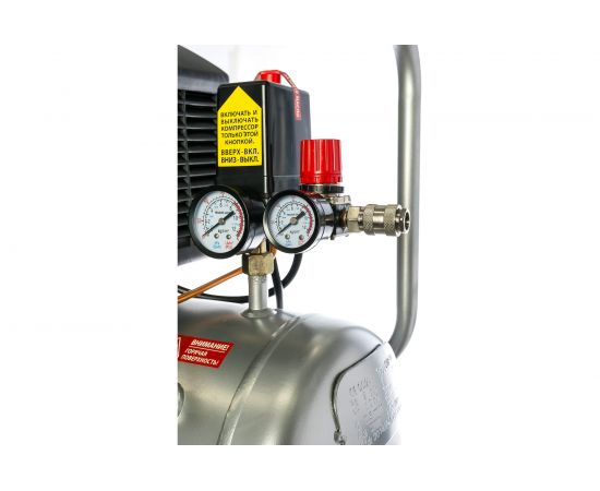 Масляный поршневой компрессор QUATTRO ELEMENTI CYCLONE-24 770-230 – изображение 2