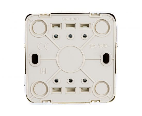 Двойной проходной выключатель Lezard VIOLA, белёный дуб 751-5200-106 – изображение 2