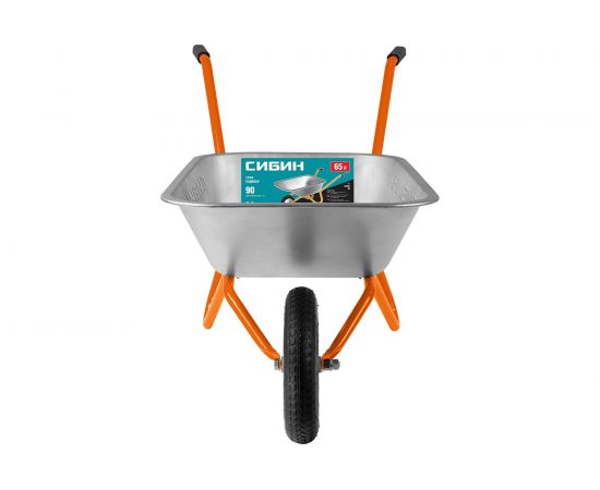 Садовая тачка СИБИН одноколесная, 90 кг СТ-11 39908_z01 – изображение 3