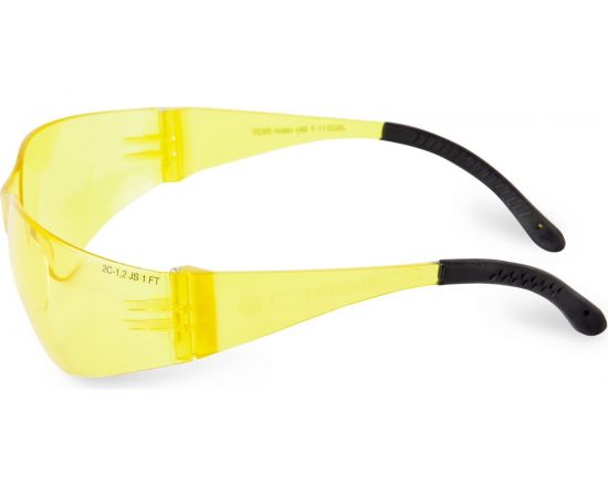 Защитные очки открытого типа Jeta Safety янтарные линзы из поликарбоната, JSG511-Y – изображение 3