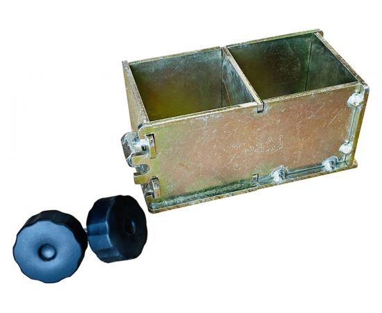 Кубическая форма TeaM 2ФК-70/4, оцинкованная, двухгнездовая 2ФК704Ц – изображение 3