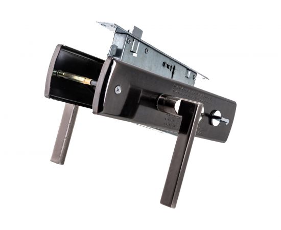 Врезной замок НОРА-М N200 108 правый, мат. никель 16414 – изображение 4