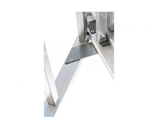 SMARTY Трёхсекционная алюминиевая лестница 3х10 SN011-310 – изображение 4