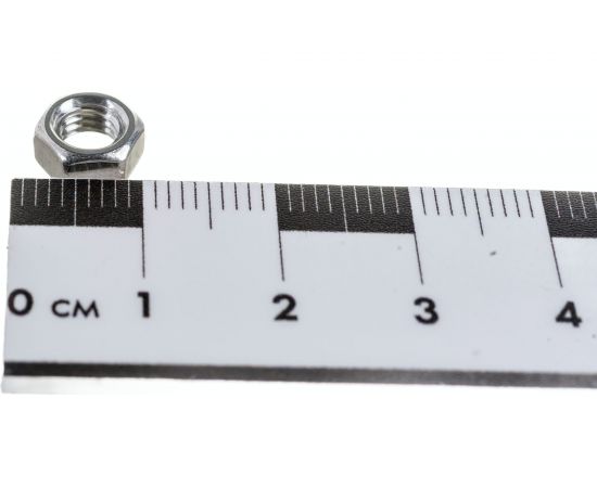 Гайка из нержавеющей стали DINFIX DIN 934 А2, м5, 10 шт. 00-00002538 – изображение 4