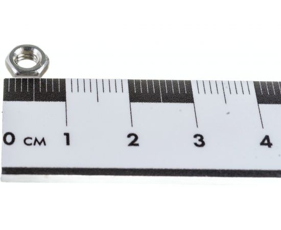 Гайка из нержавеющей стали DINFIX DIN 934 А2, м4, 100 шт. 00-00002537 – изображение 4