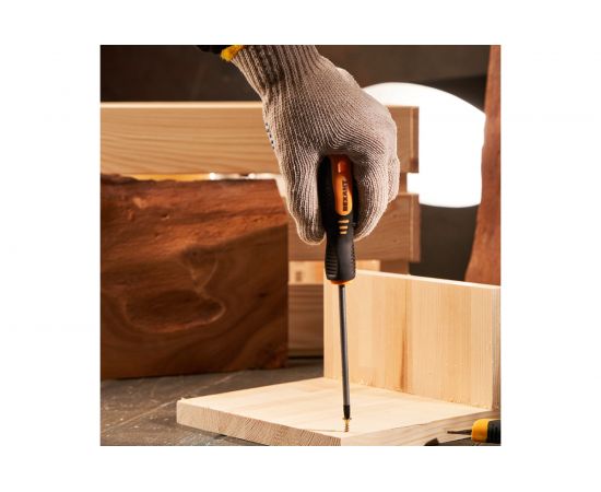 Крестовая отвертка REXANT PH 1х100 мм, двухкомпонентная рукоятка 12-4727 – изображение 4